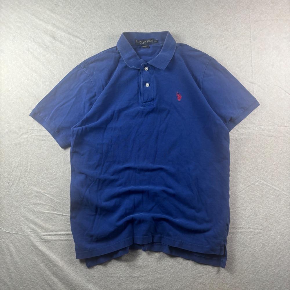 Vintage U.S. Polo Assn. Blue Polo Shirt – Size M